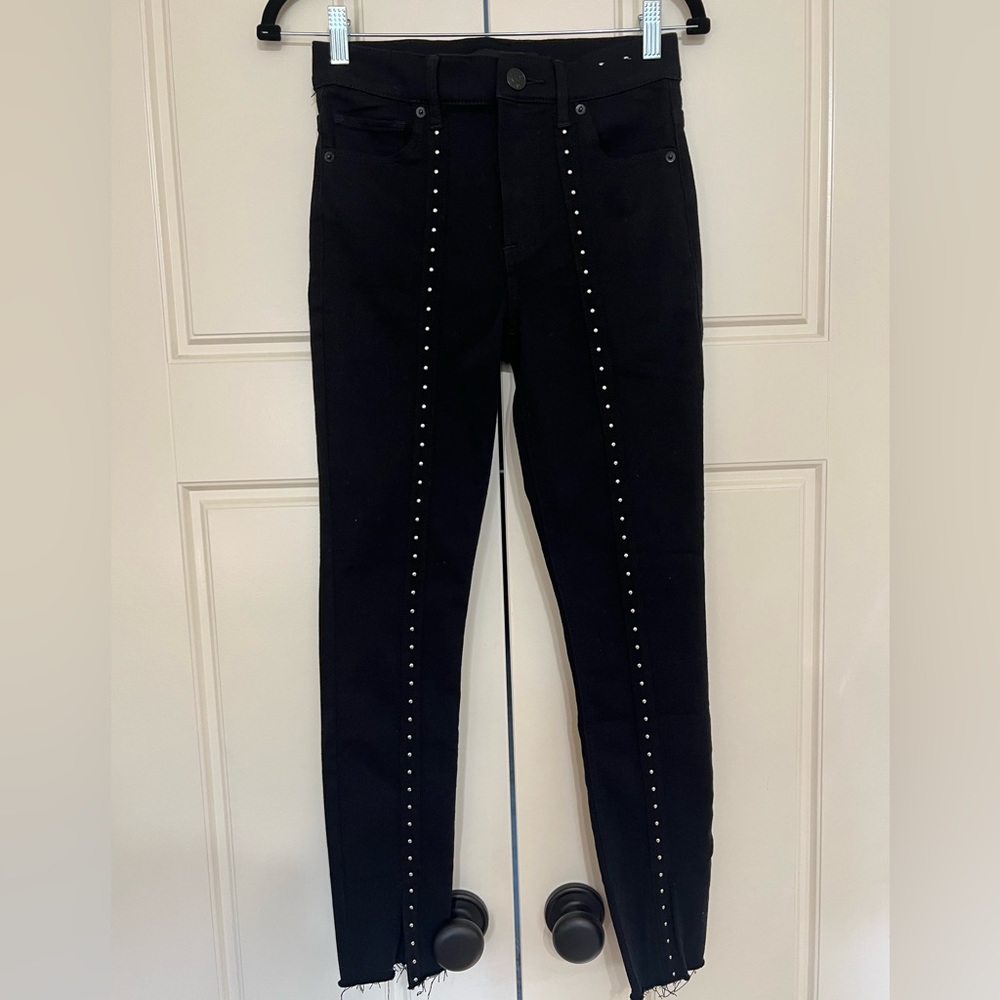 Express Black High Rise Skyscraper Legging Jean